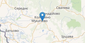 Карта Мукачево