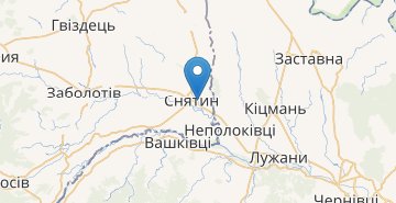 Мапа Снятин