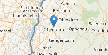 Térkép Offenburg