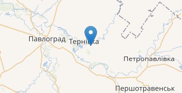 地図 Bogdanovka, Pavlogradskij r-n, Dnepropet. obl