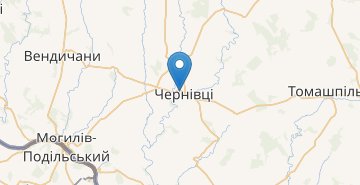 Карта Черневцы (Винницкая обл.)