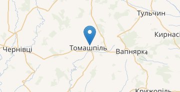 Žemėlapis Tomashpil (Vinnytska obl.)