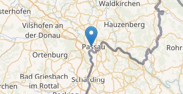 Térkép Passau
