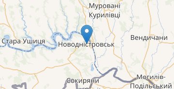地図 Novodnistrovsk