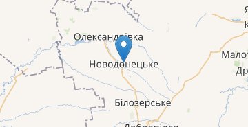 Карта Novodonetske