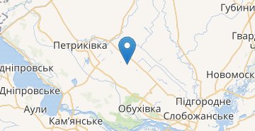 Карта Zorya (Dnipropetrovskiy r-n)