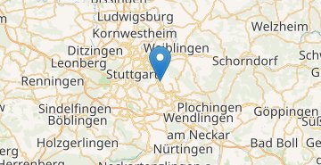 Zemljevid Stuttgart