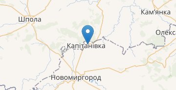 Žemėlapis Kapitanivka (Kirovogradska obl.)