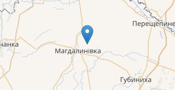 Karta Olenivka (Mahdalinovskiy r-n)