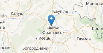 Karta Ivano-Frankivsk