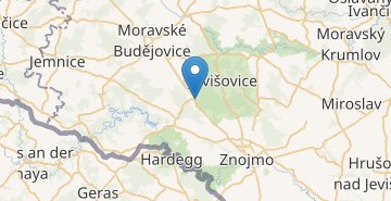 Žemėlapis Vranovská Ves