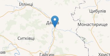 Карта Каменногорка (Ильинецкий р-н)