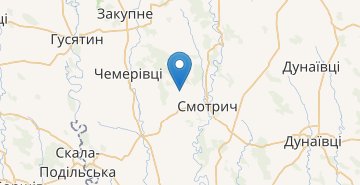 Kaart Slobidka-Smotritska