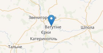 Žemėlapis Vatutine