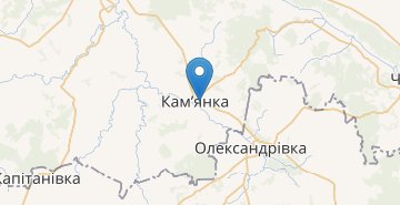 Kartta Kamianka (Cherkaska obl.)