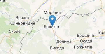 Mapa Bolechiv