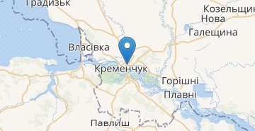 地図 Kremenchuk