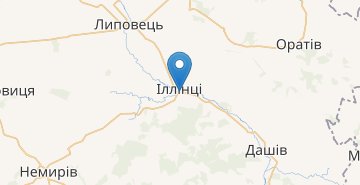 Žemėlapis Illintsi (Vunnytska obl.)