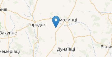 Χάρτης Yasenivka (Khmelnitska obl.)