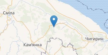 Zemljevid Melniki (Chigirinskiy r-n)