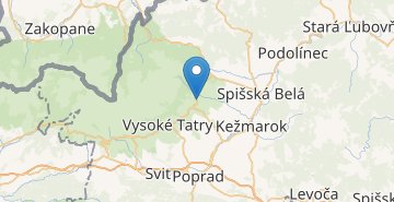 რუკა Tatranské Matliare