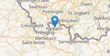 Карта Forbach