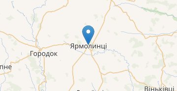 地図 Yarmolyntsi (Khmelnitska obl.)