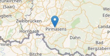 지도 Pirmasens