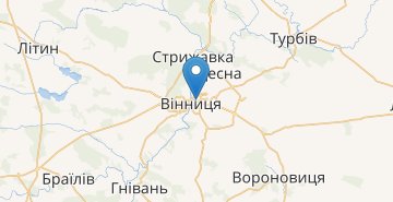 Карта Vinnytsia