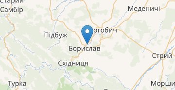 Žemėlapis Boryslav