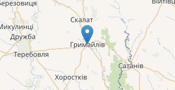 Kaart Grymailiv