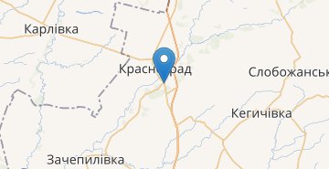 რუკა Natalyne (Krasnohradskyy r-n)