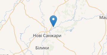 Kaart Kuntseve (Novosanzharskiy r-n)