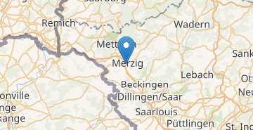 地図 Merzig