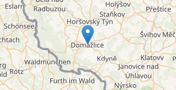 地图 Domazlice