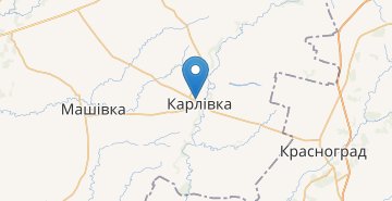 지도 Karlivka (Poltavska obl.)