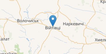 지도 Viitivtsi (Khmelnytska obl.)