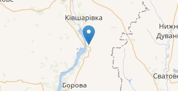 Kaart Kruhliakivka (Kharkivska obl.)