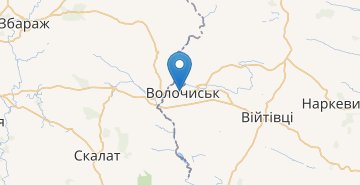 Karte Volochysk