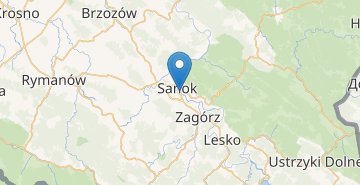 Karte Sanok