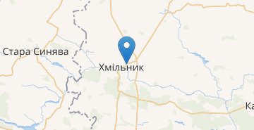 地図 Khmilnyk