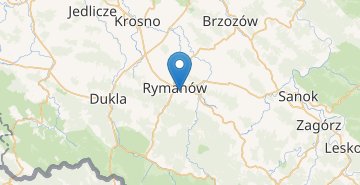 地図 Rymanow