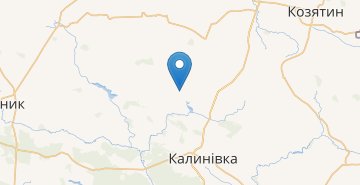 Карта Глинск (Винницкая обл.)