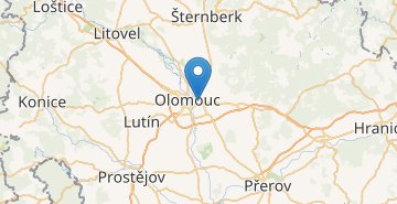 Χάρτης Olomouc