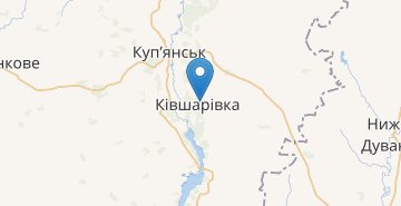 Kaart Kivsharivka (Kharkivska obl.)