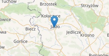 Zemljevid Jaslo
