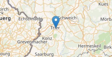 Kaart Trier