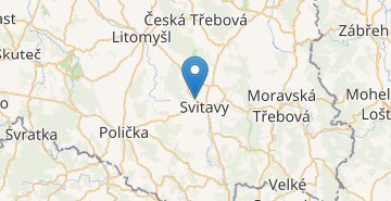 Карта Свитави