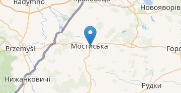 Mapa Mostiska