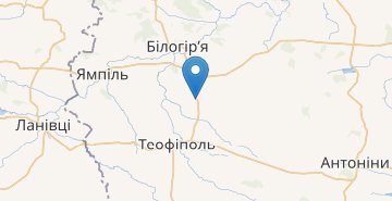 Карта Даниловка (Хмельницкая обл.)